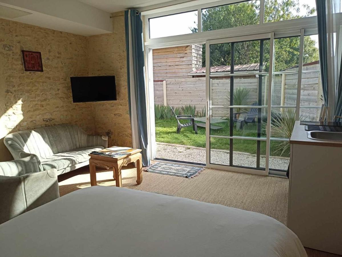 Studio Vargas Avec Jardin - Omaha Beach Кольвіль-сюр-Мер Екстер'єр фото